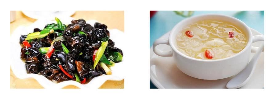 White Fungus & Black Fungus White Fungus & Black Fungus